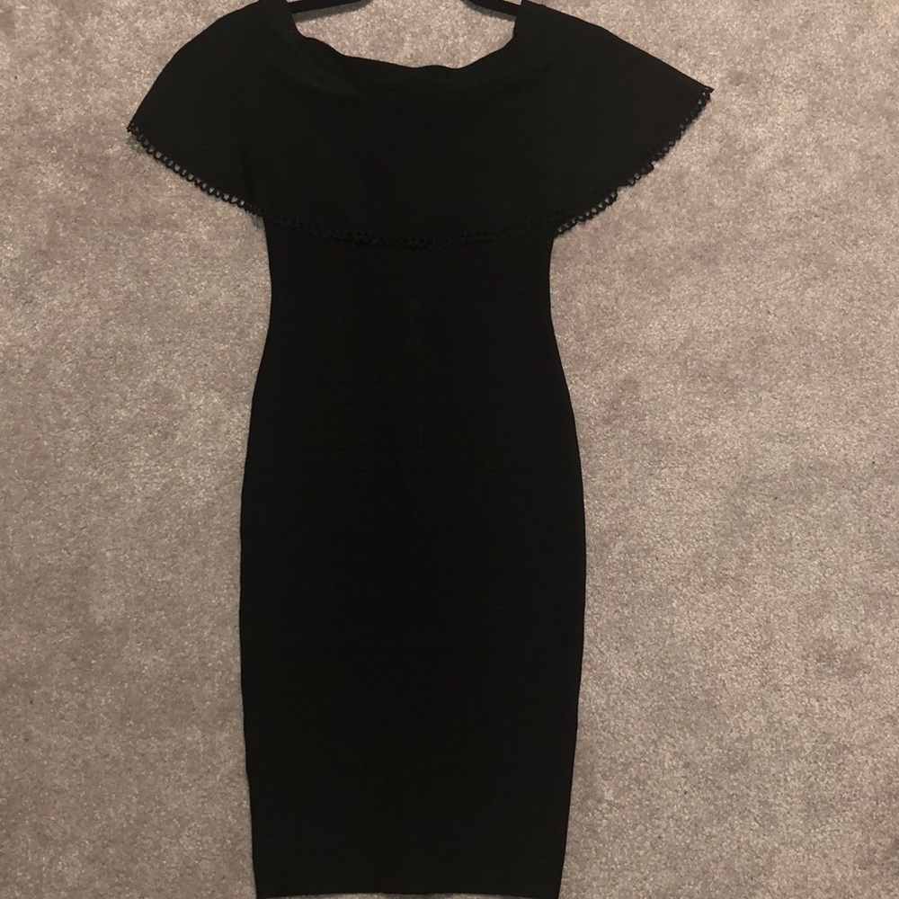 Brand new black spandex dress